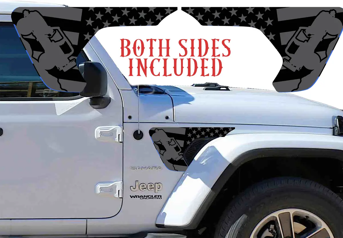 Rock Crawler Gray Fender Vent For The Jl Or Jt 2018 Or Newer 218 1
