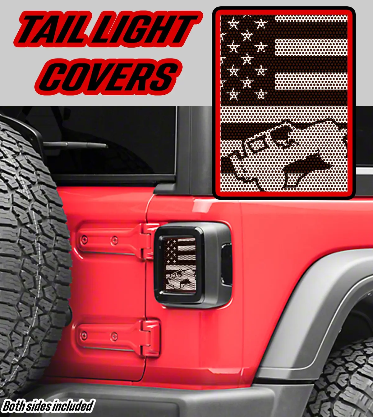 White Rock Crawler Taillight Cover Decal 1