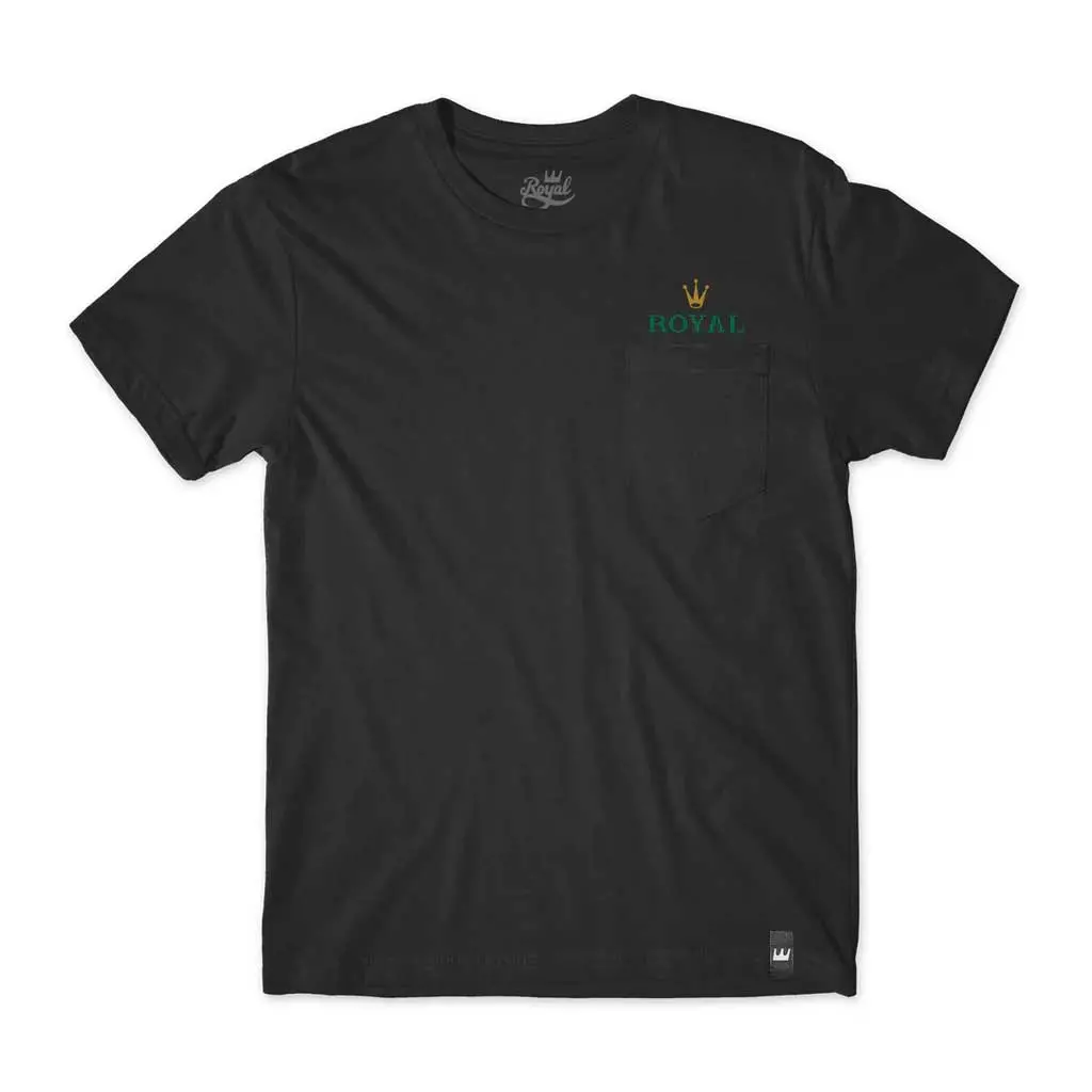 Royal Rollie Pocket Tee - Black 1