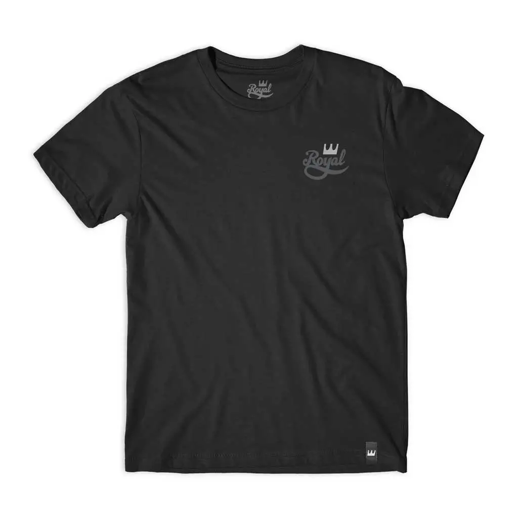 Royal Two Tone S/S Tee - Black 1