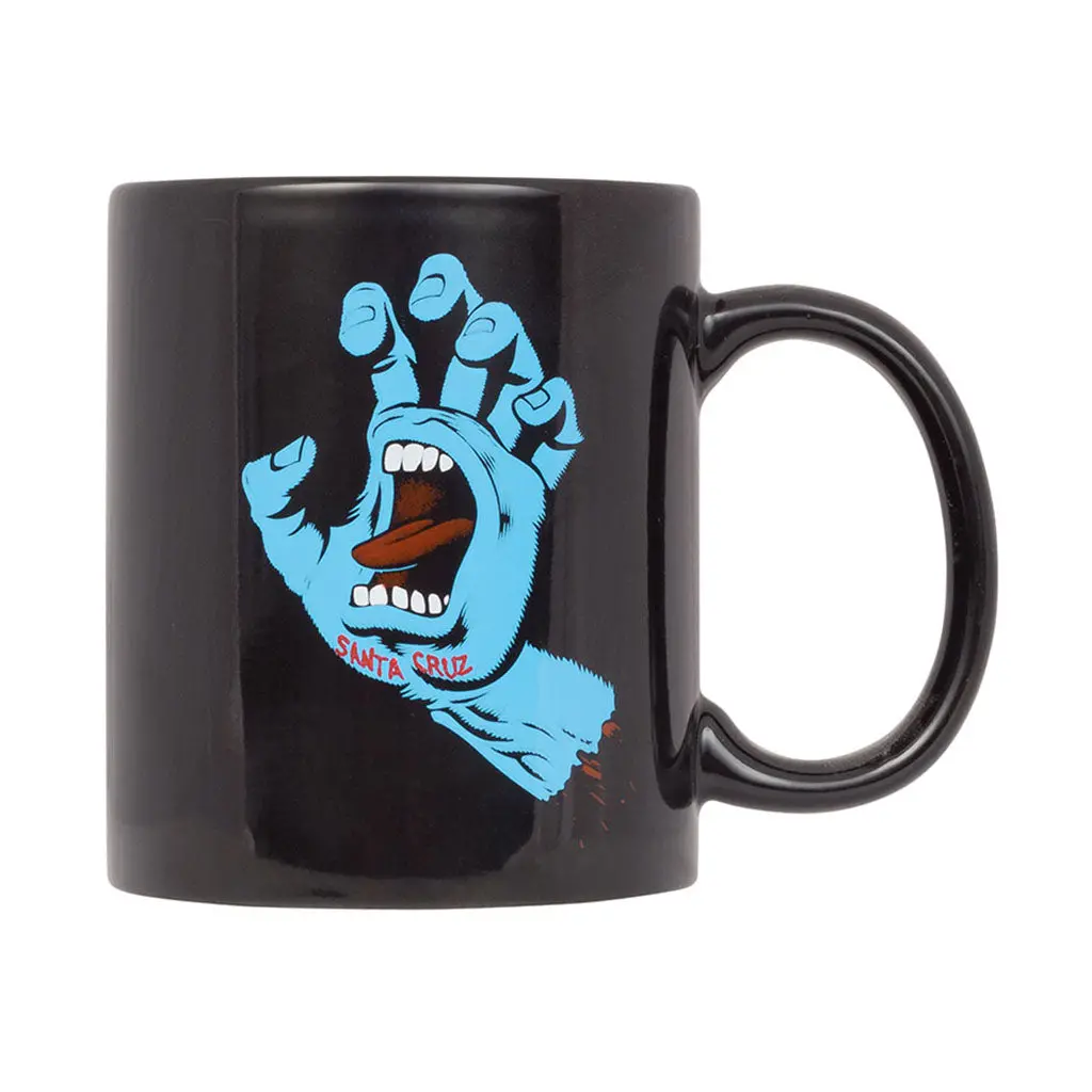 Santa Cruz Screaming Hand Mug - Black 1