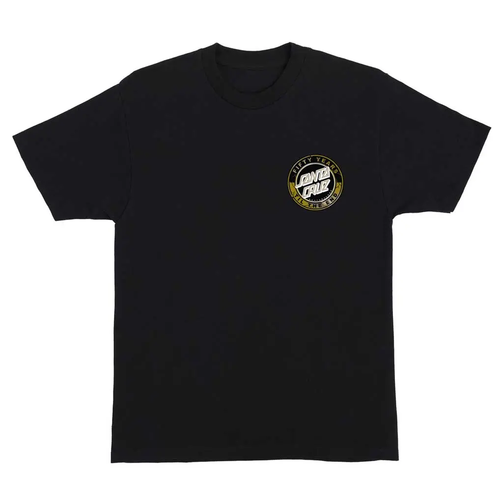 Santa Cruz 50Th Tte Dot S/S Tee - Pigment Black 1