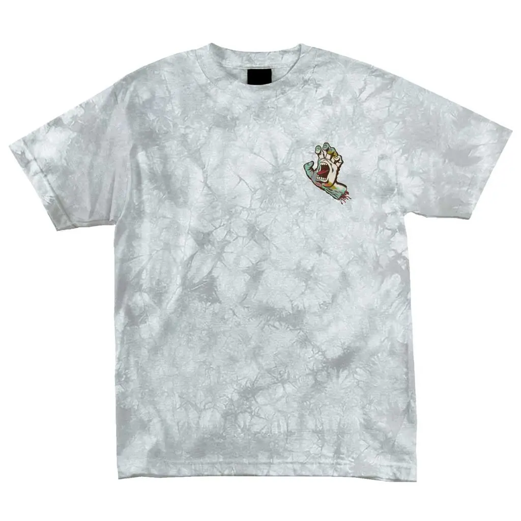 Santa Cruz Holo Screaming Hand S/S Tee - Crystal Wash 1