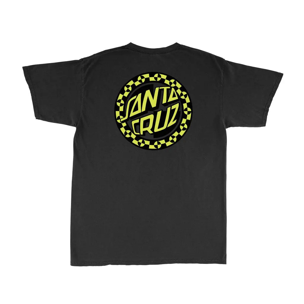 Santa Cruz Malba Crash Dot S/S Tee - Pigment Black 1