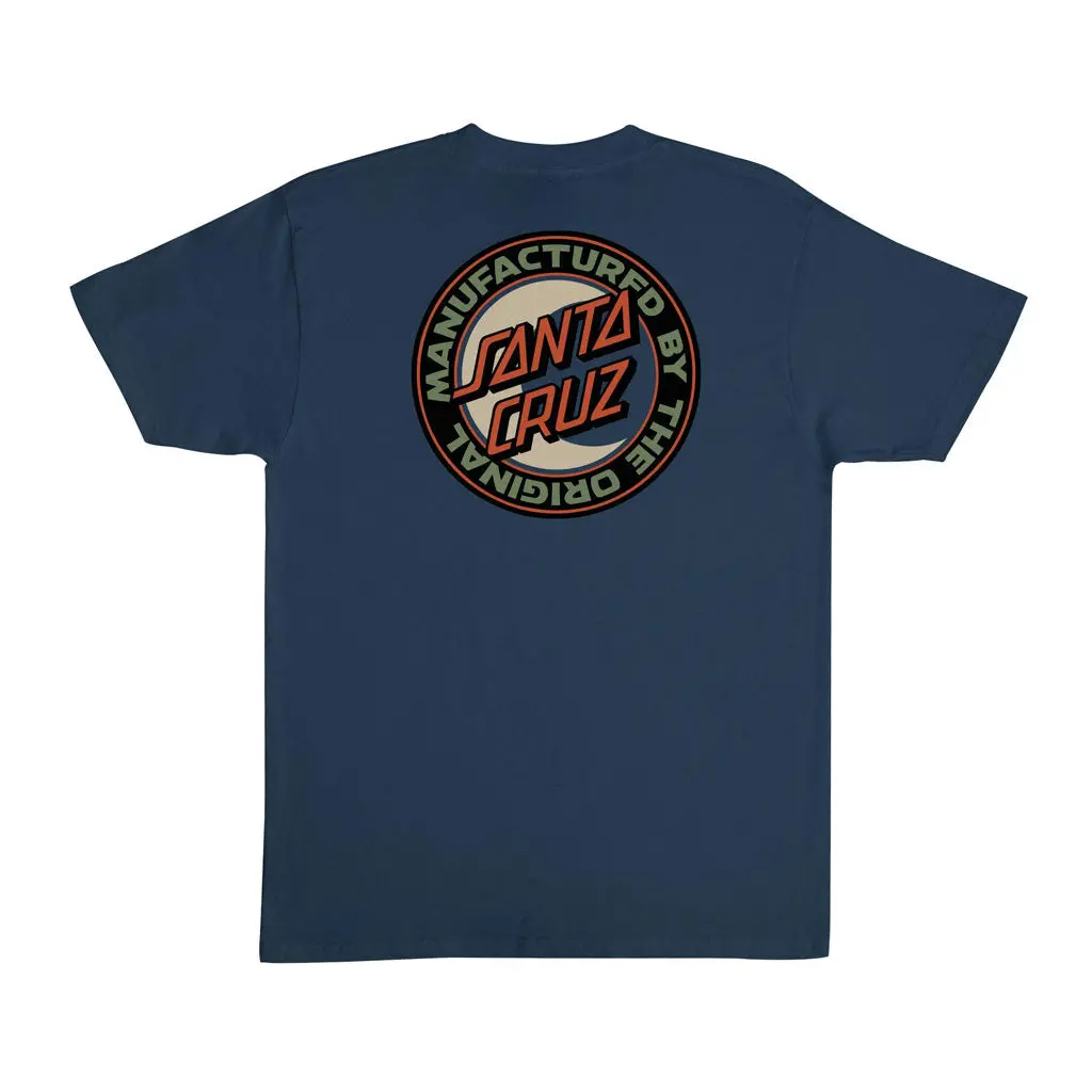 Santa Cruz Mgf Moon Dot S/S Tee - Blue Dusk 1