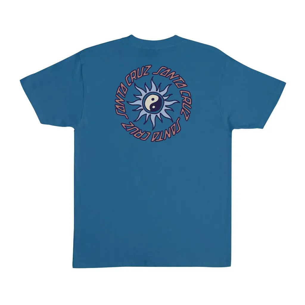 Santa Cruz Sol Spiral S/S Tee - Indigo 1