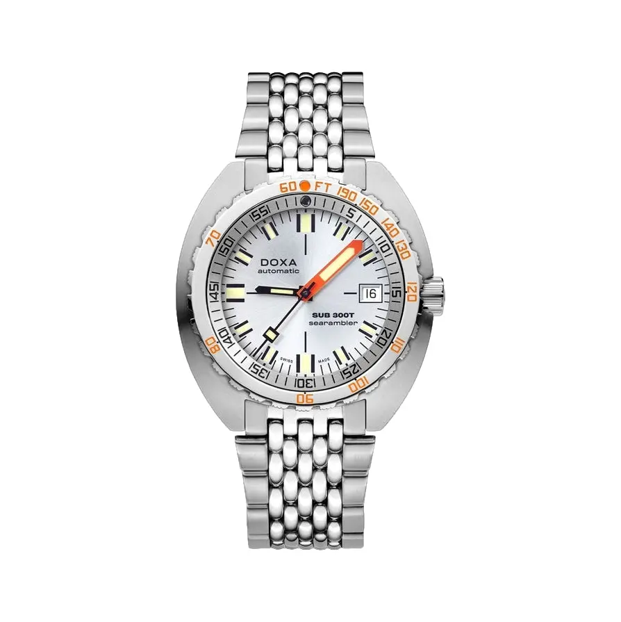 Sub 300T Searambler 42.5Mm - Silver On Bracelet 1