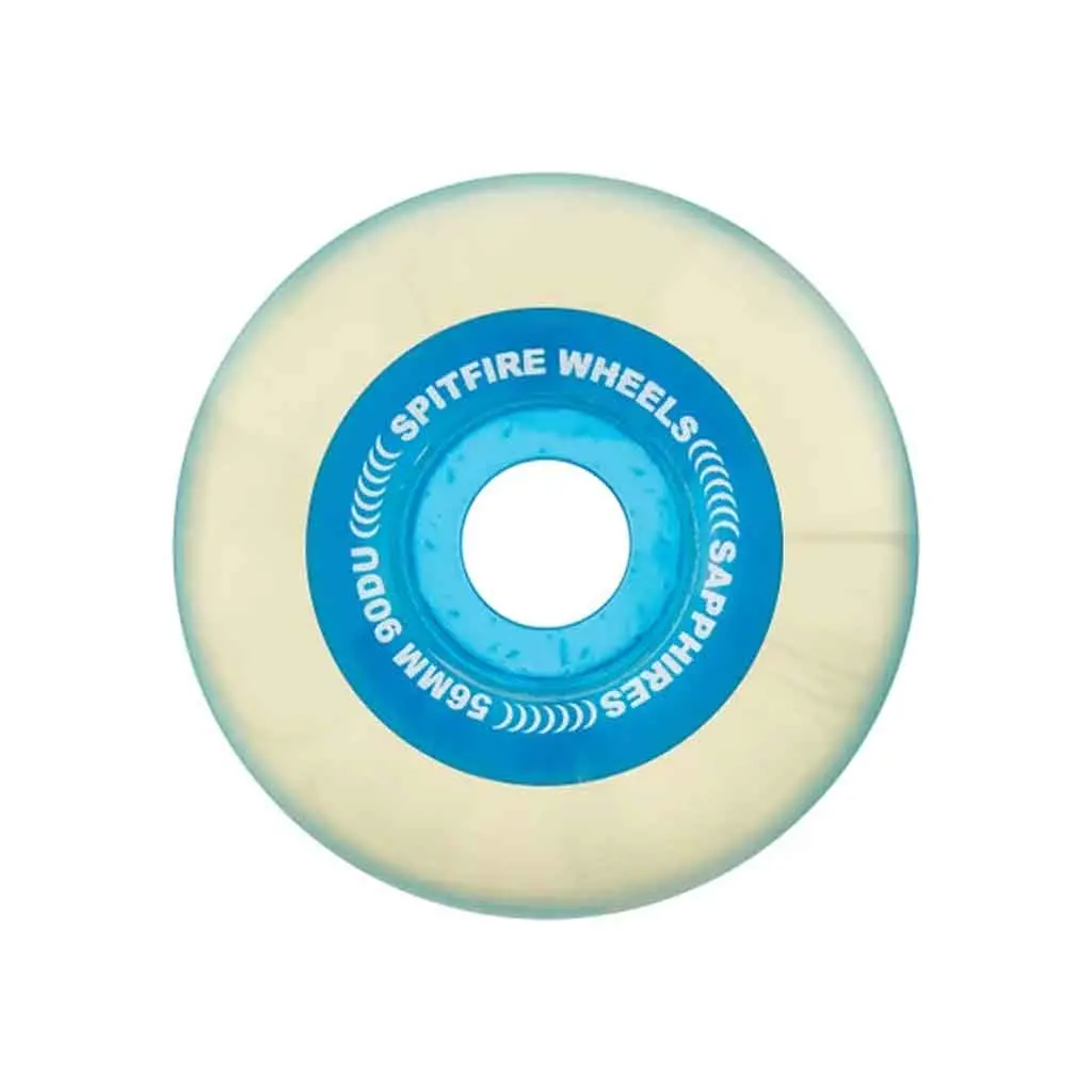 Spitfire 90D Sapphire 56Mm Wheel - Clear/Blue 1