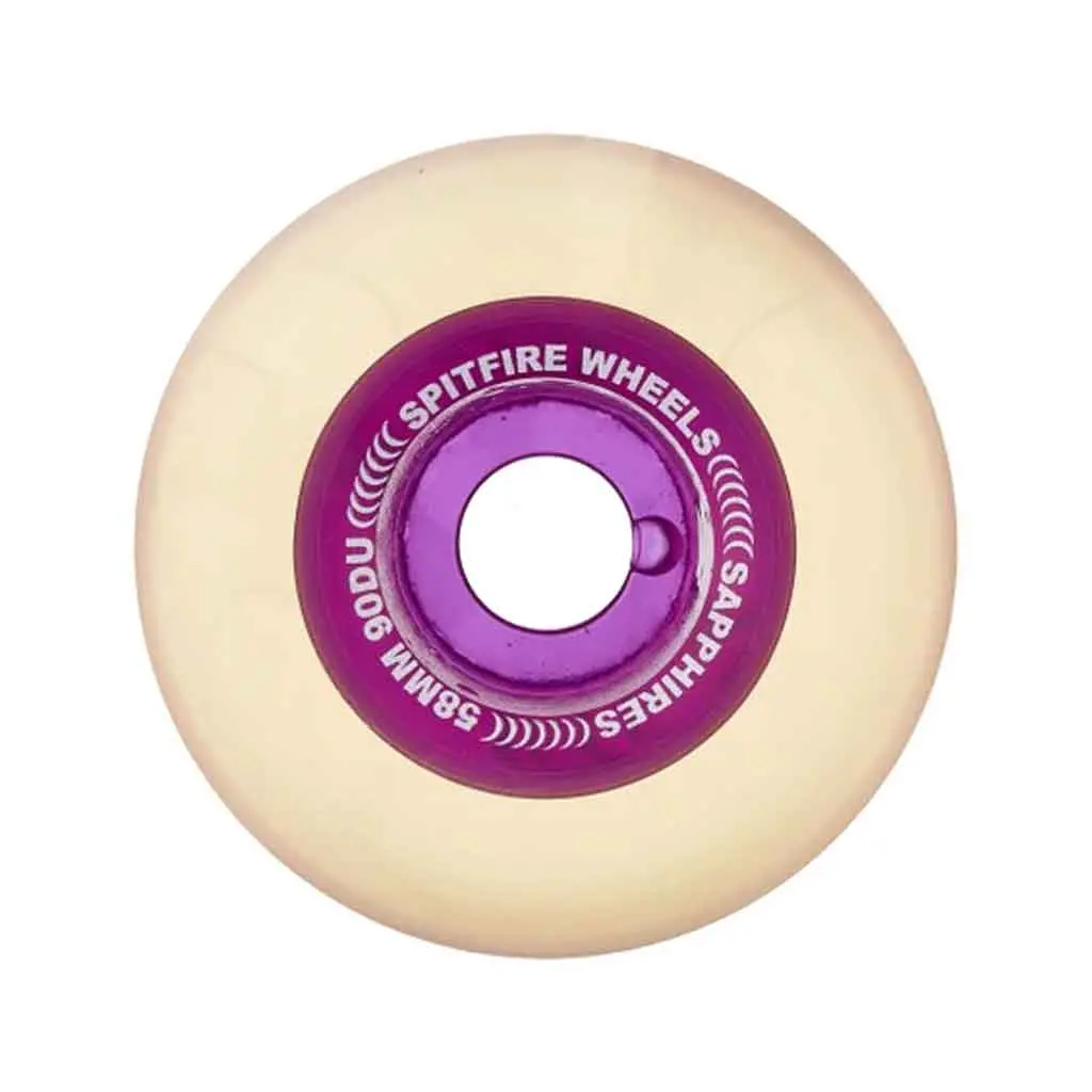 Spitfire 90D Sapphire 58Mm Wheel - Clear/Purple 1
