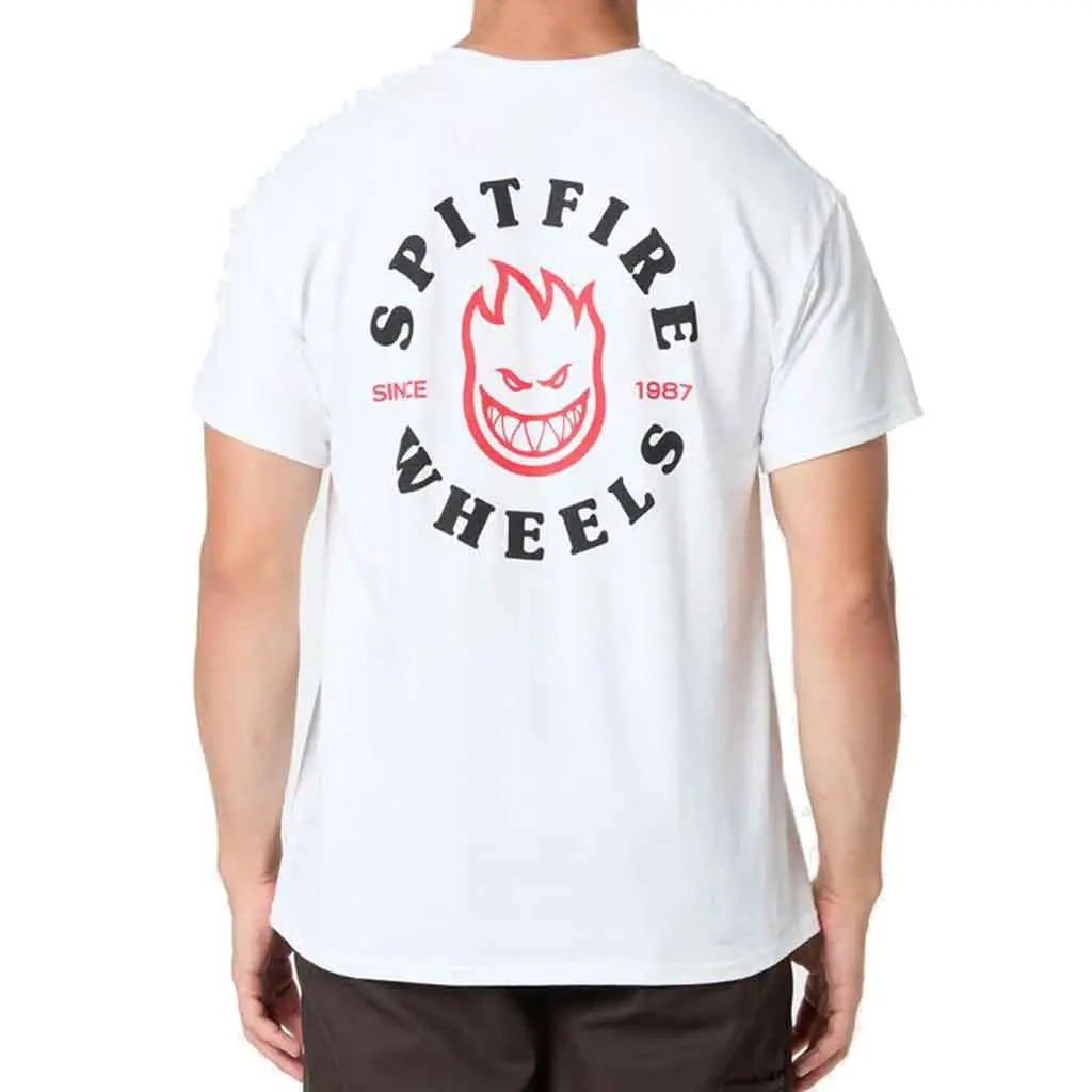 Spitfire Bighead Classic S/S Tee - White 1