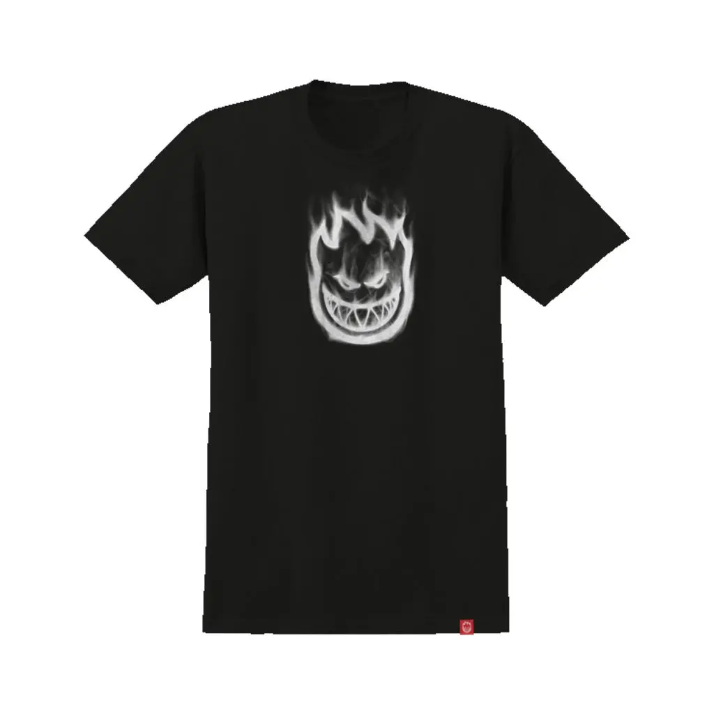 Spitfire Bighead Smoke S/S Tee - Black/White 1