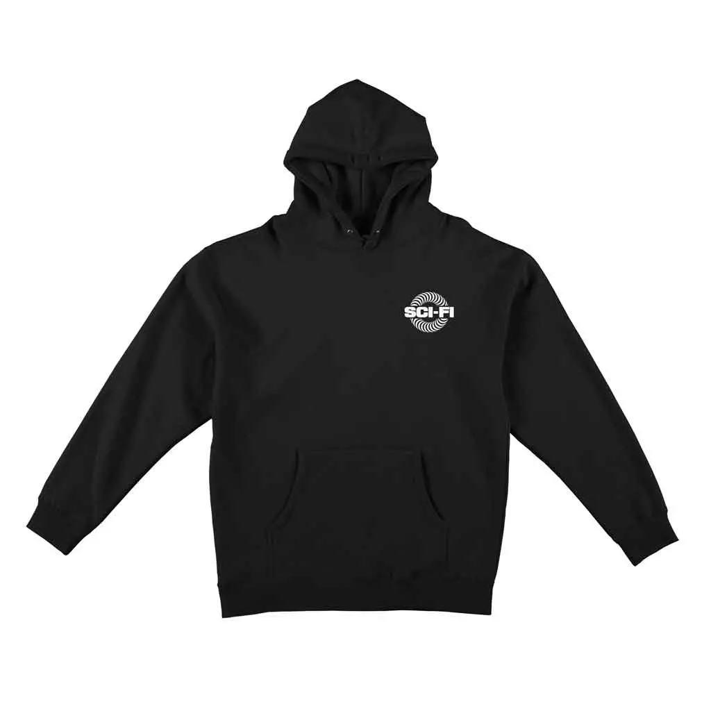 Spitfire Sci-Fi Silence Hoodie - Black 1