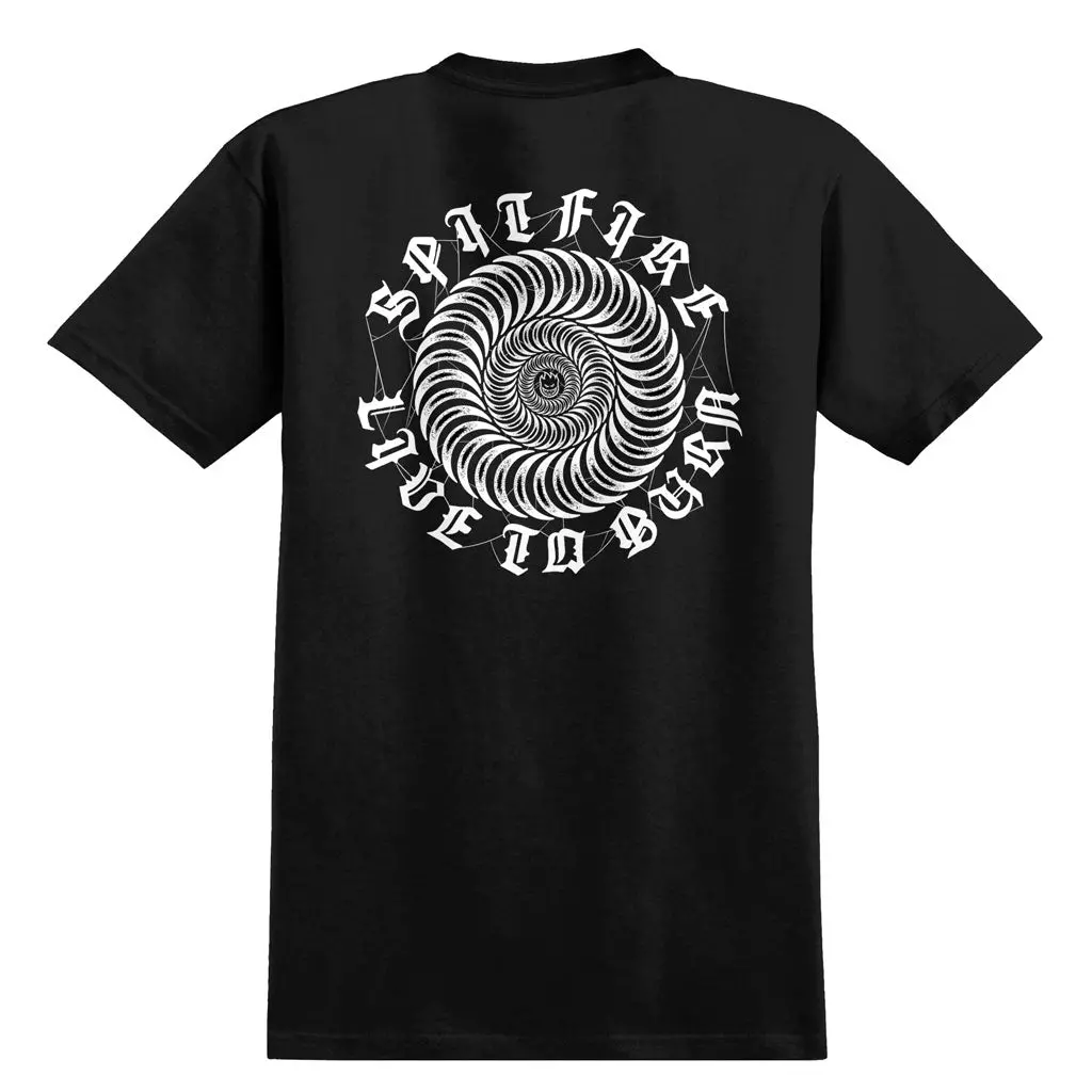 Spitfire Web Classic S/S Tee - Black 1