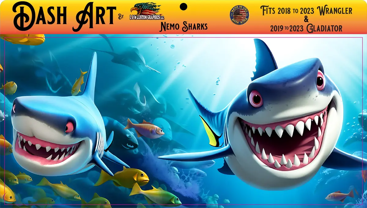 Sharks Dash Art 1