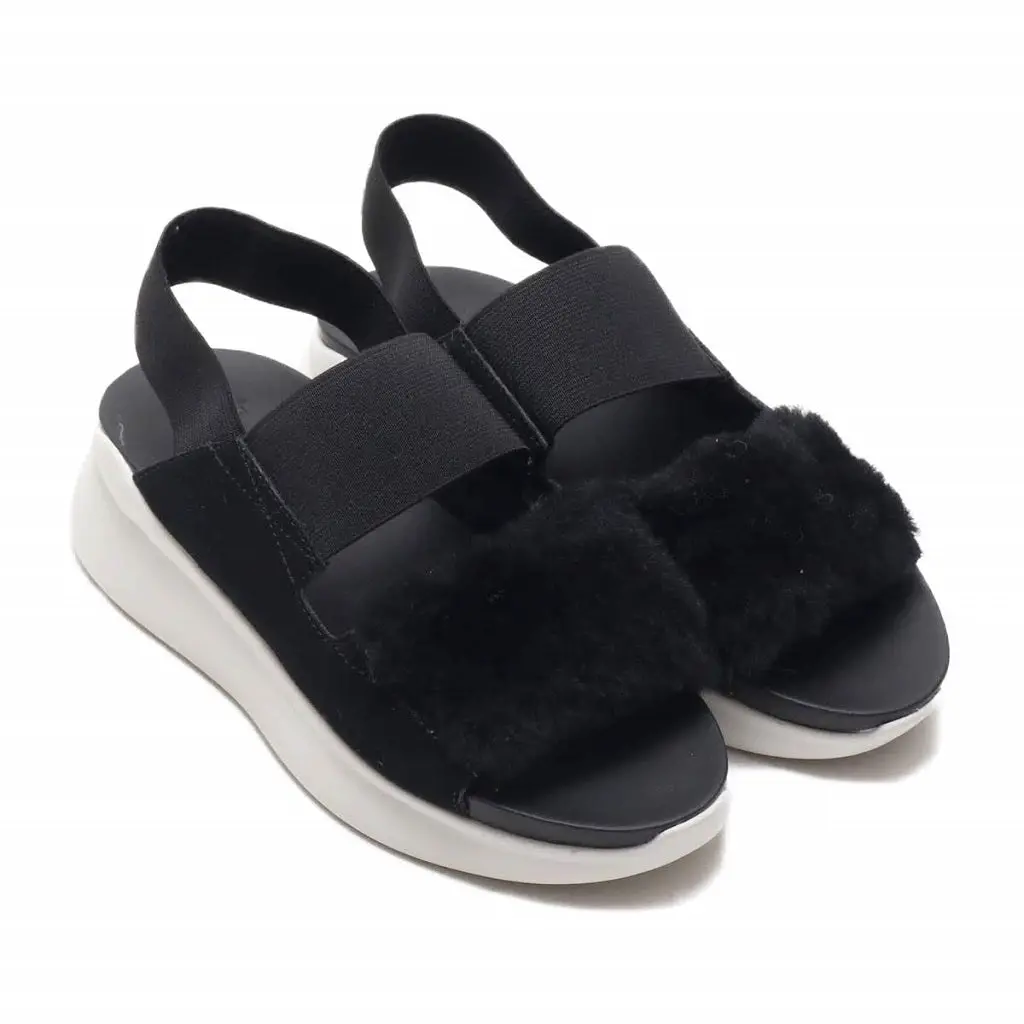 Ugg Women's Silverlake Sneaker Sandal - Black 1