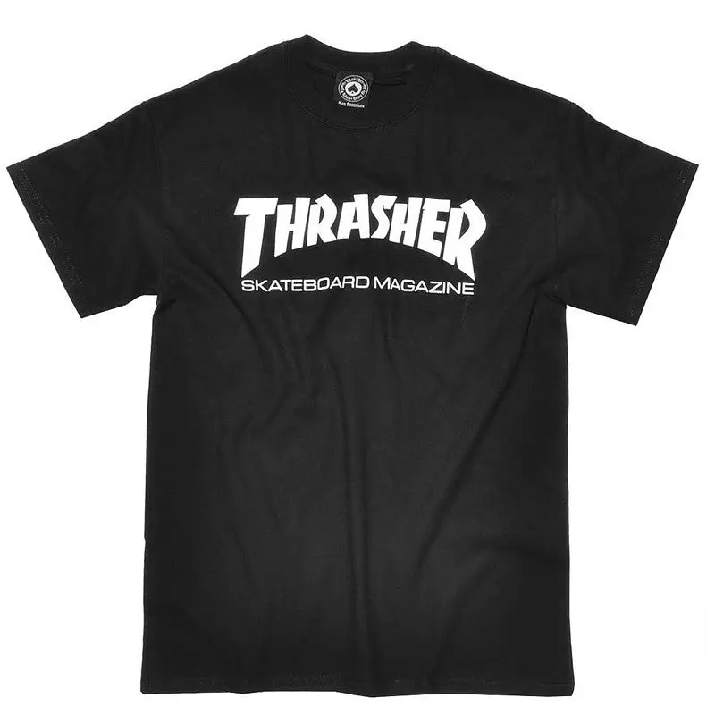 Thrasher Skate Magazine Tee - Black 1