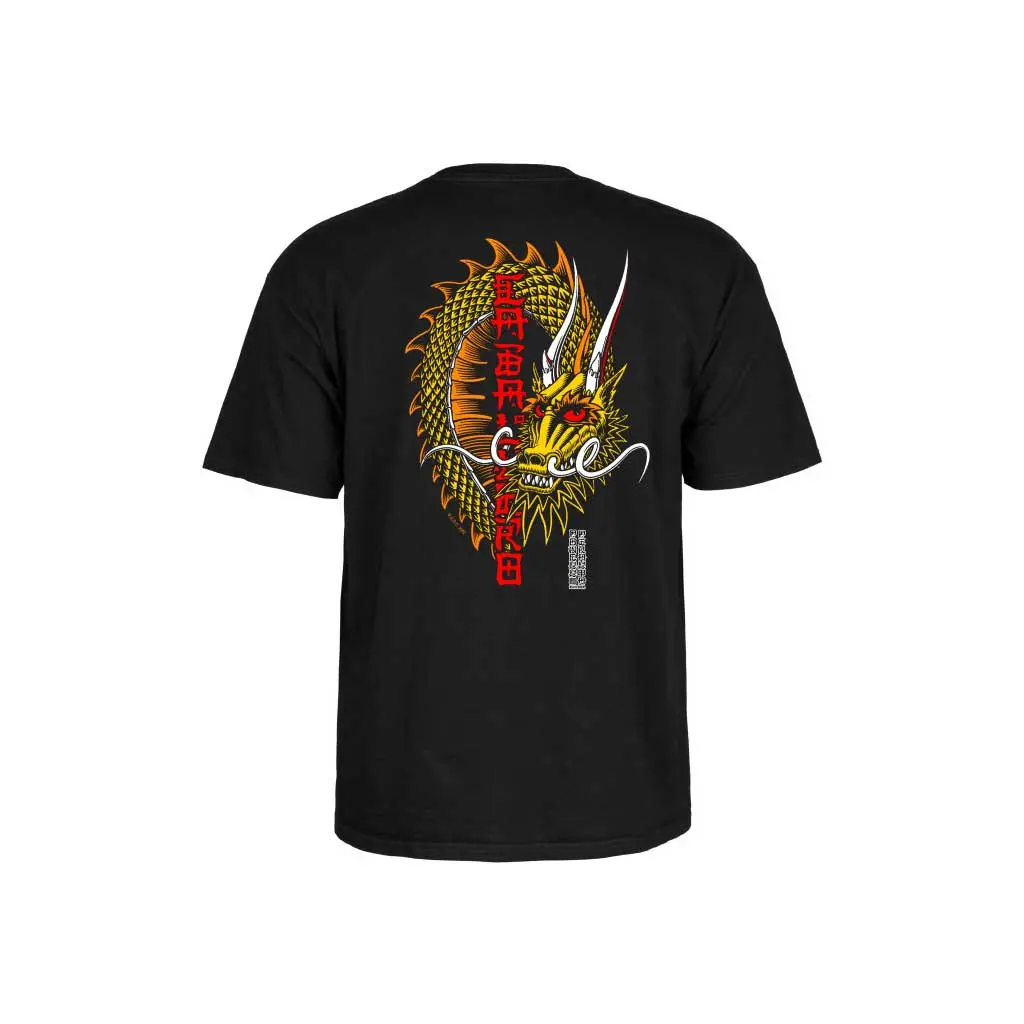 Powell Peralta Steve Caballero Ban This Dragon Tee - Black 1