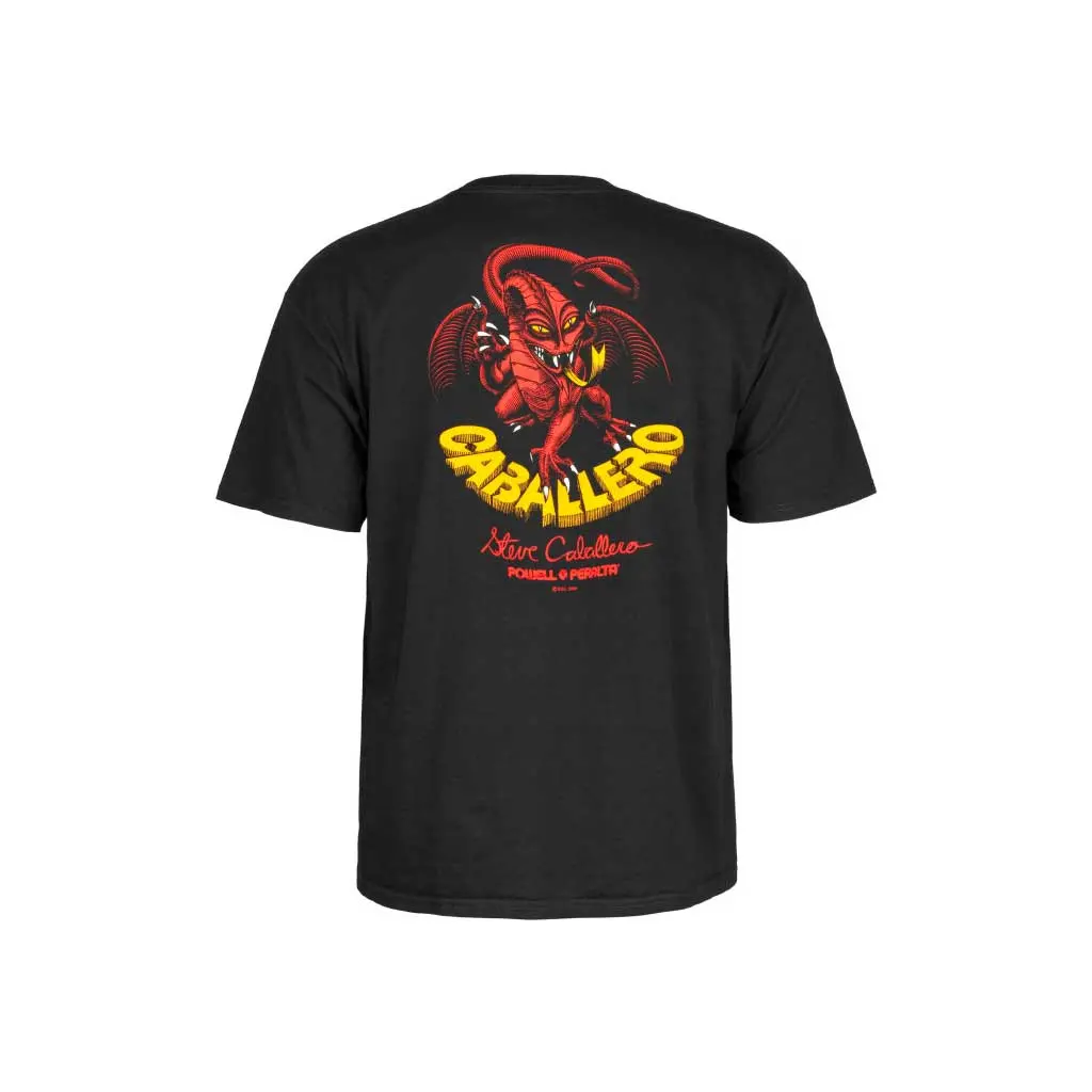 Powell Peralta Caballero Dragon Ii Tee - Black 1