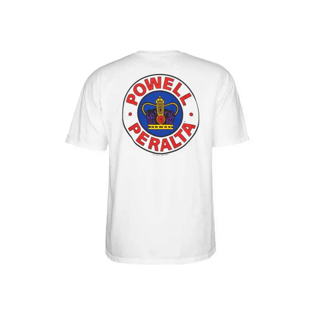 Powell Peralta Supreme Tee - White 1