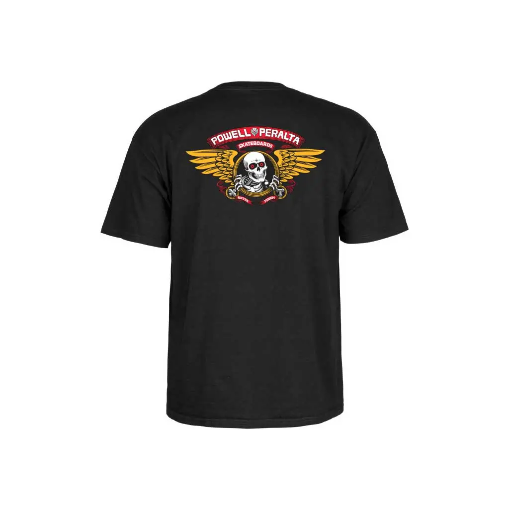 Powell Peralta Winged Ripper Tee - Black 1