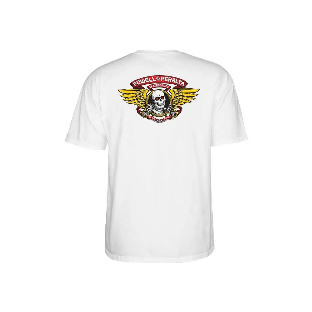 Powell Peralta Winged Ripper Tee - White 1
