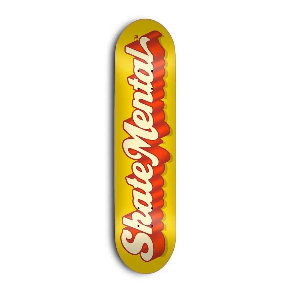 Skate Mental Mclogo 8.06" Deck 1