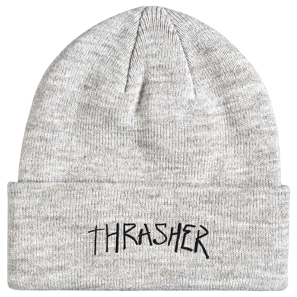 Thrasher Sketch Beanie - Grey 1