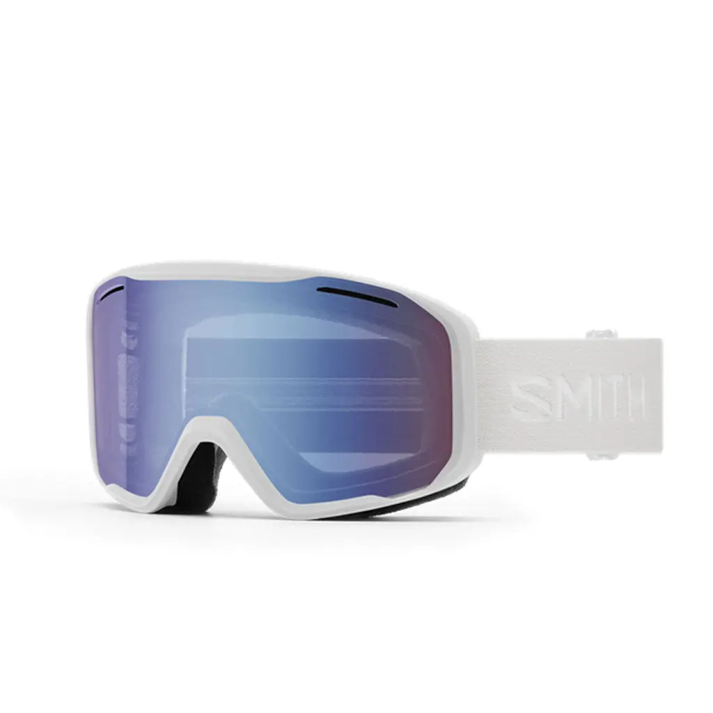 Smith 25/26 Blazer Goggles - White + Blue Sensor Mirror 1