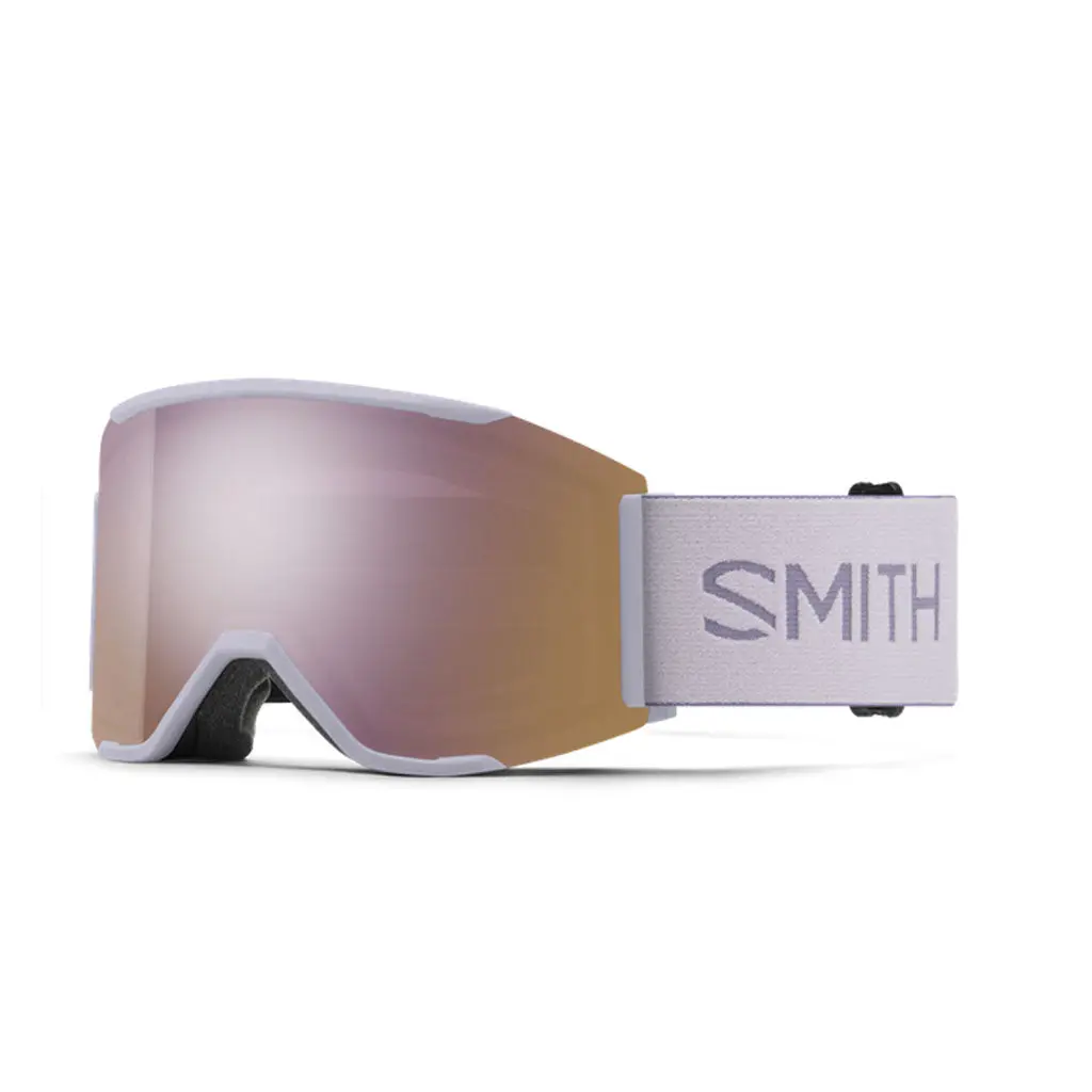 Smith 25/26 Squad Mag Goggles - Lunar Fog + Chromapop Everyday Rose Gold Mirror 1