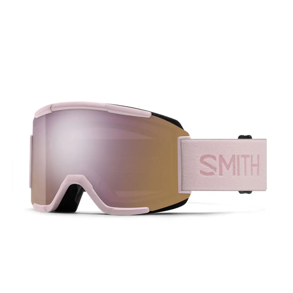 Smith 25/26 Squad Goggles - Carnation + Chromapop Everyday Rose Gold Mirror 1