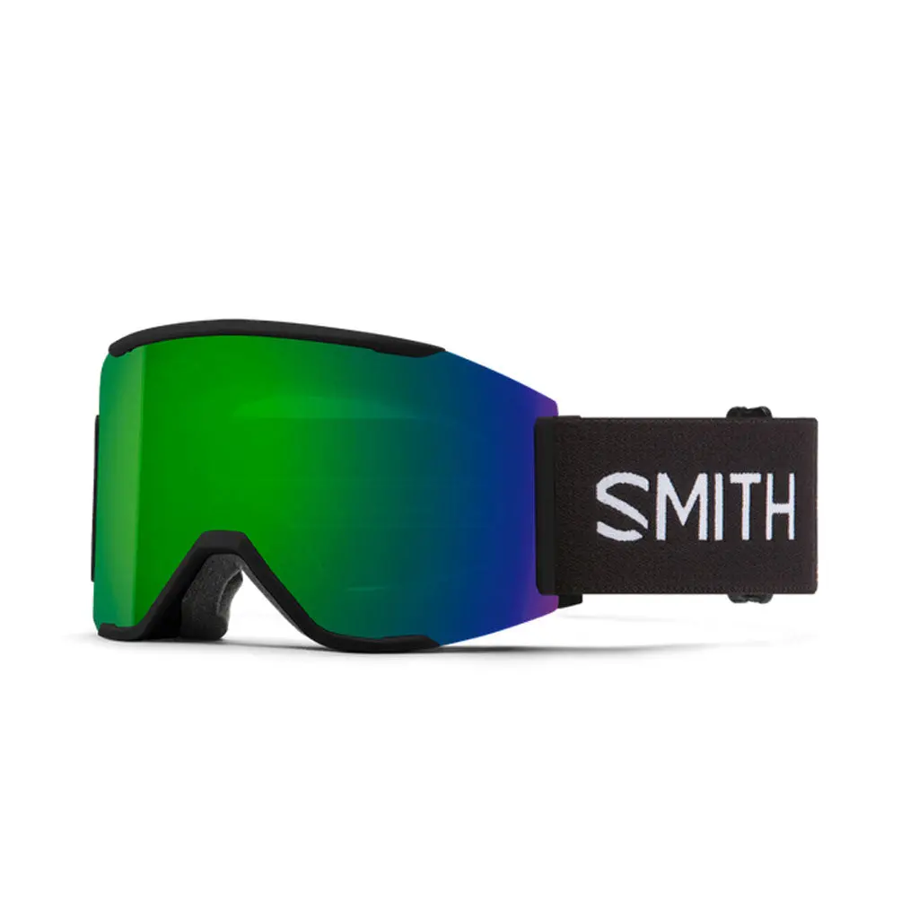 Smith 25/26 Squad Mag Goggles - Black + Chromapop Sun Green Mirror 1