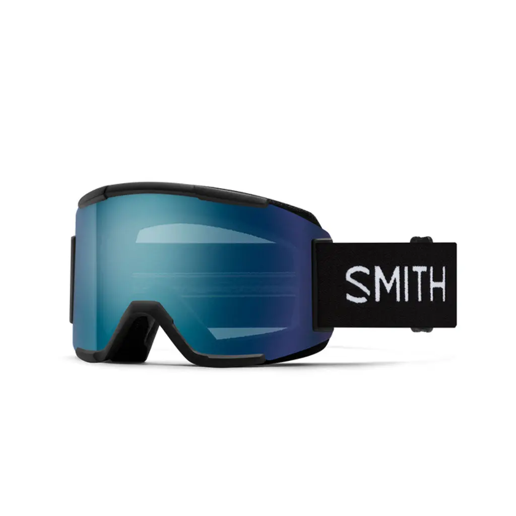 Smith 25/26 Squad Mag Goggles - Black + Chromapop Sun Blue Mirror 1