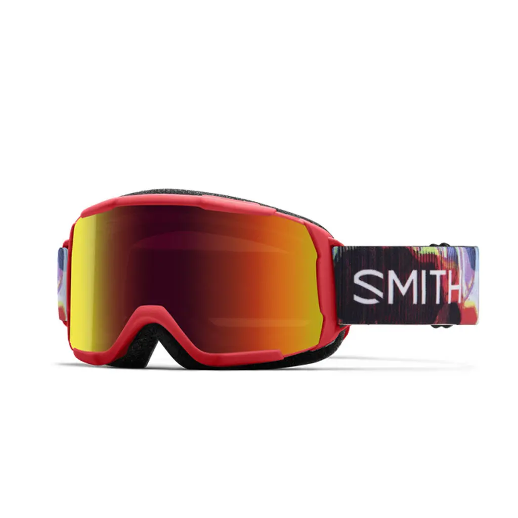 Smith 25/26 Daredevil Goggles - Patrol Mixed Signals + Red Sol-X Mirror 1