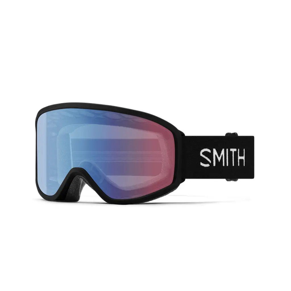 Smith 25/26 Reason Otg Goggles - Black + Blue Sensor Mirror 1
