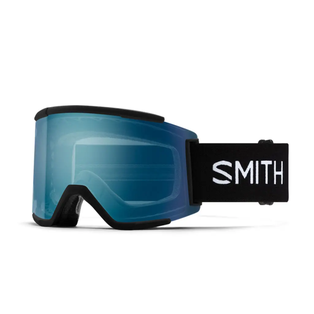 Smith 25/26 Squad Goggles - Black + Chromapop Everyday Blue Mirror 1