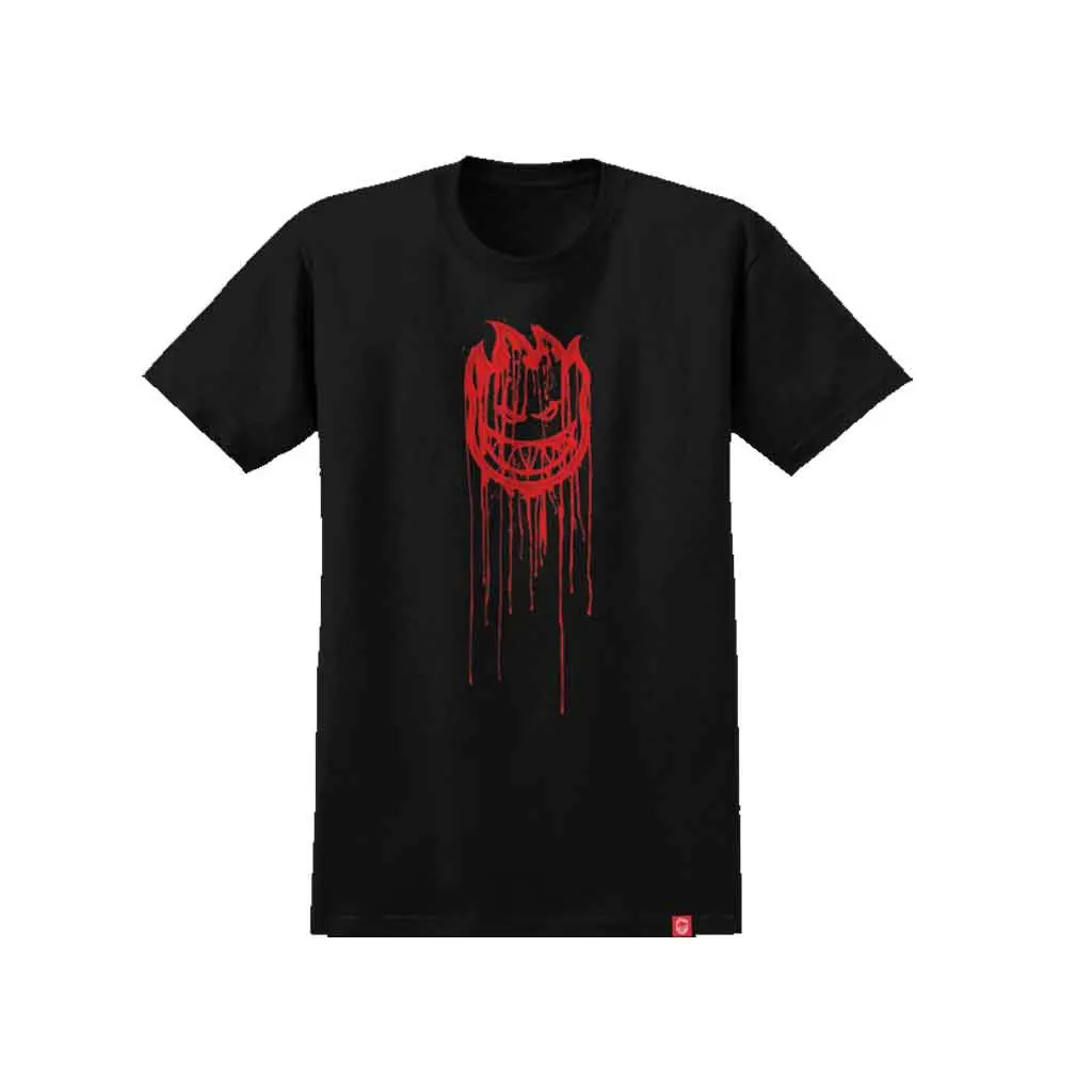Spitfire Bighead Dripper S/S Tee - Black/Red 1