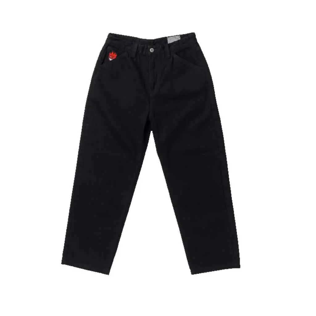 Spitfire Bighead Fill Denim Pant - Black Denim 1