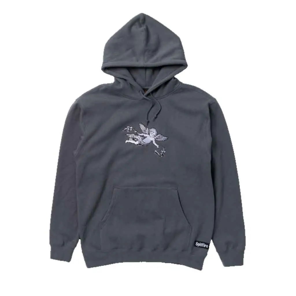 Spitfire Molotov Angel Hoodie - Charcoal 1