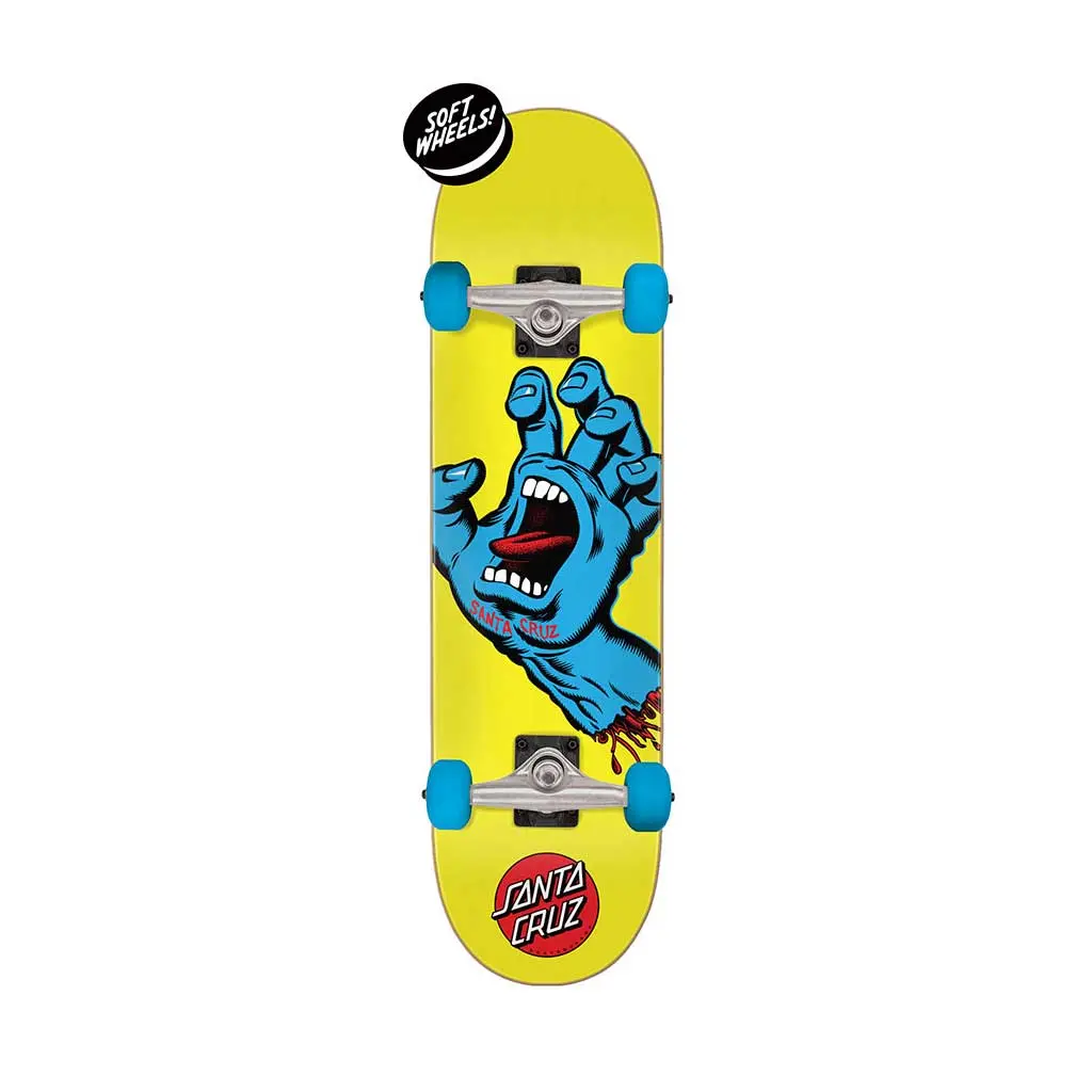 Santa Cruz Screaming Hand Mini Sk8 7.75" Complete 1