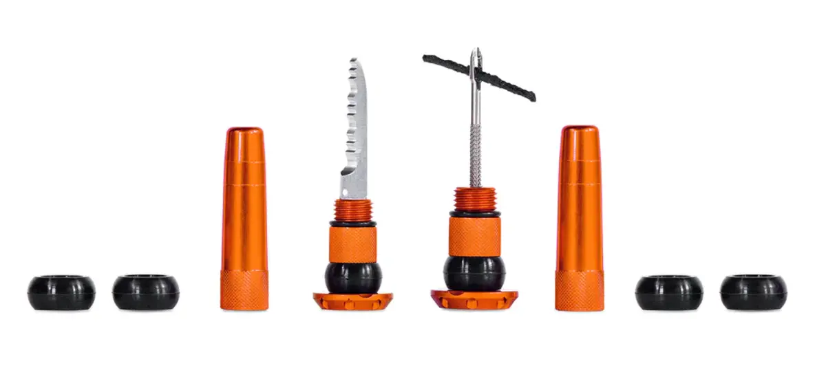 Muc-Off, Stealth Tubeless Plugs, Patch Kit, Orange, Pair 1