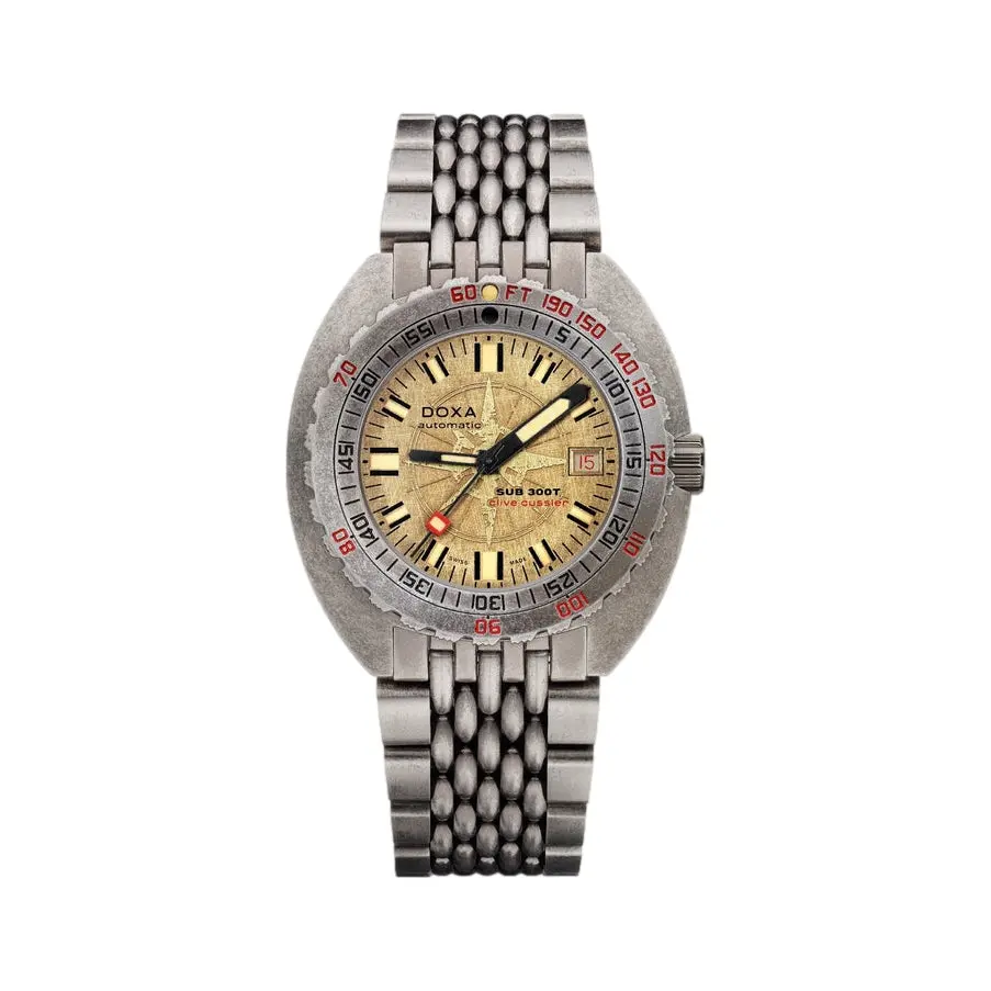 Sub 300T Clive Cussler 42.5Mm - Brown On Bracelet 1