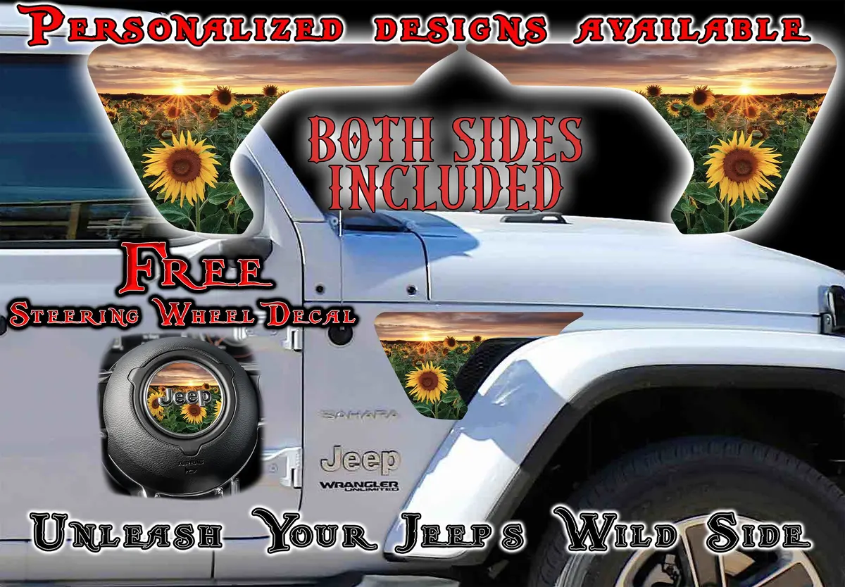 Fender Vent For The Jl Or Jt 2018 Or Newer Sunflower Field 1