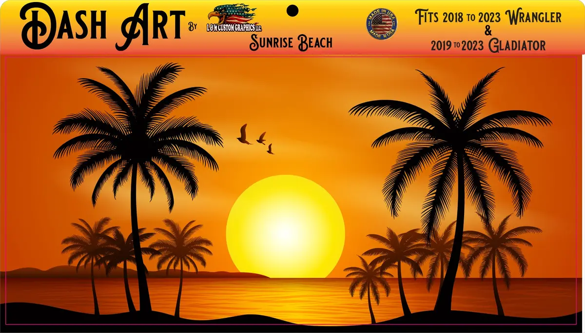 Sunrise Beach Dash Art 1