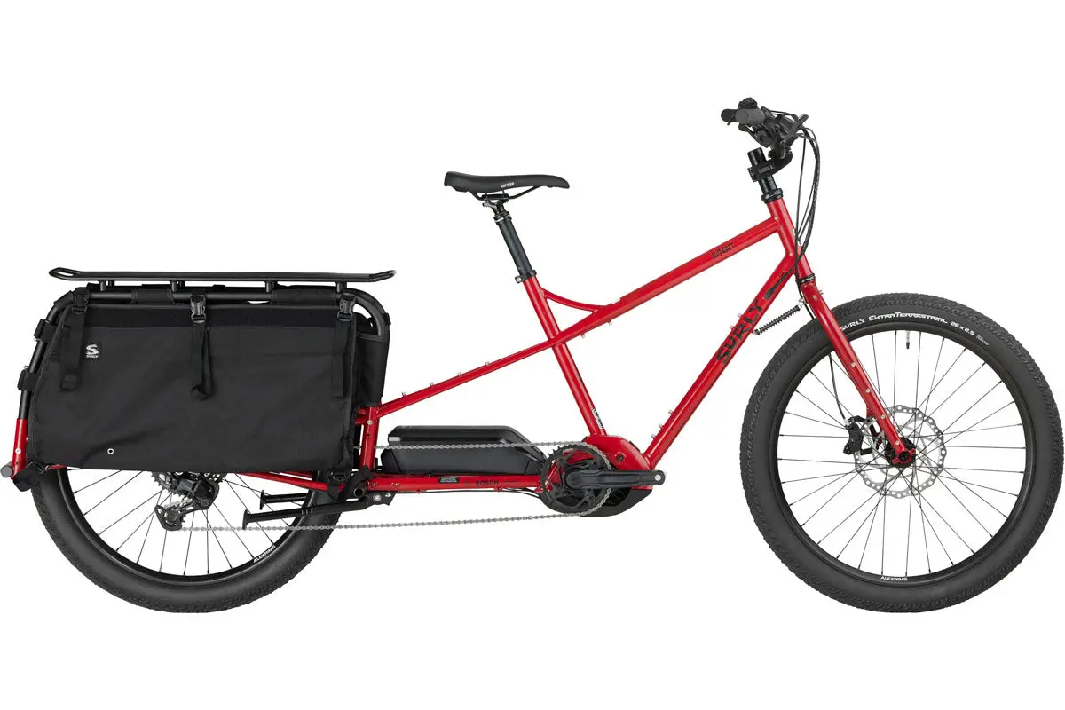 Surly Big Easy Cargo Ebike - 26", Steel Class 1 E-Bike 1