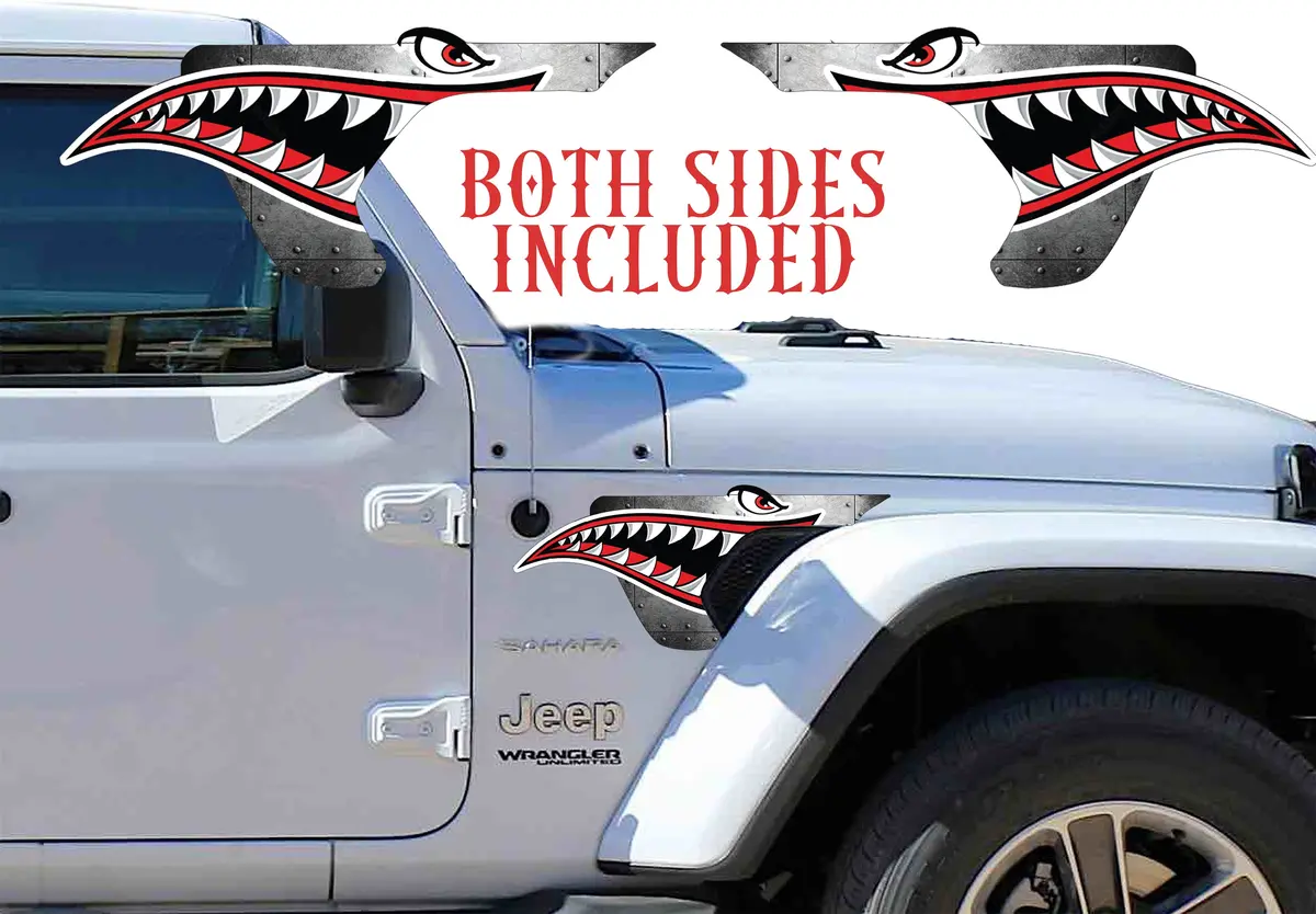 Shark Mouth Fender Vent For The Jl Or Jt 2018 Or Newer 1