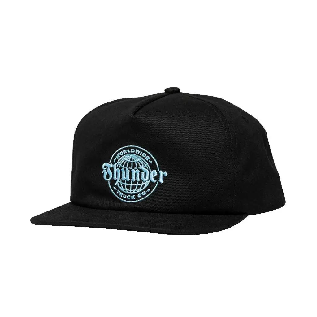 Thunder Adj Worldwide Snapback - Black/Blue 1
