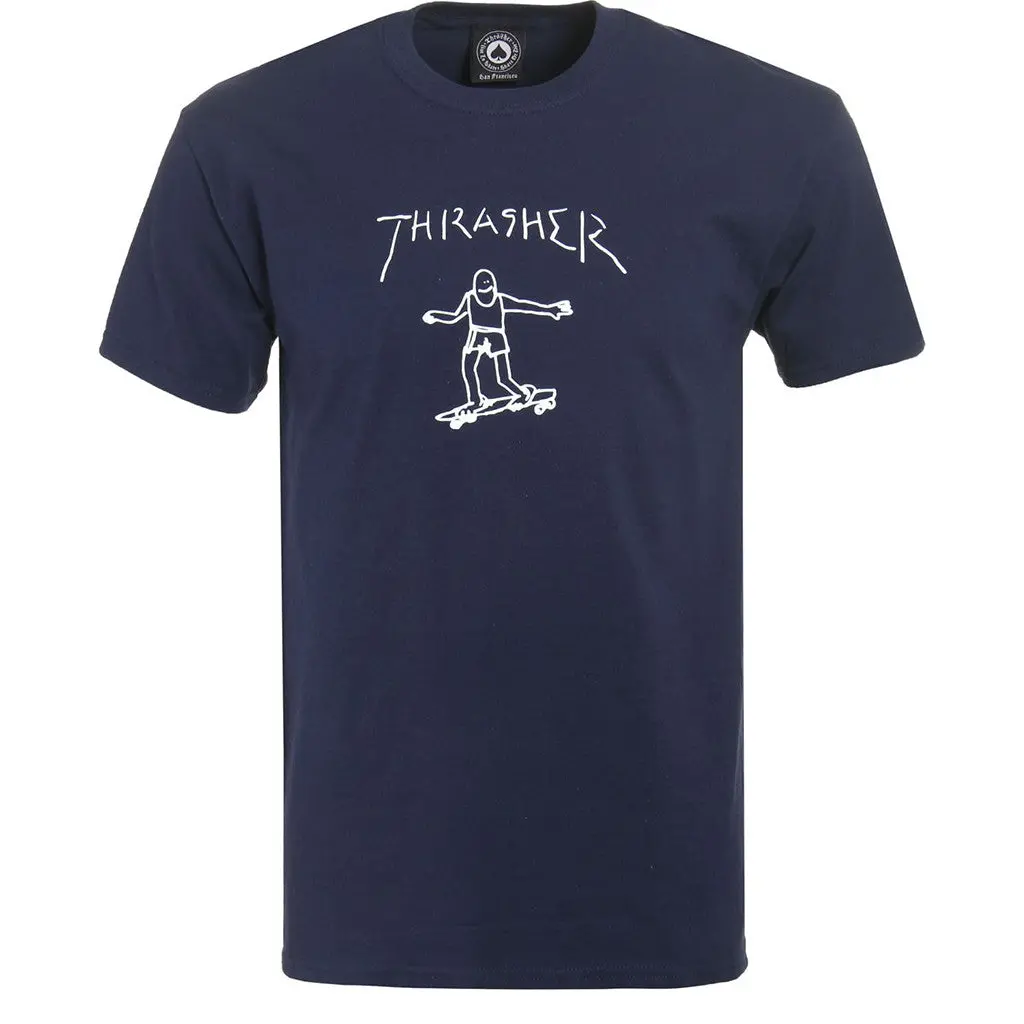 Thrasher Gonz T-Shirt - Navy 1