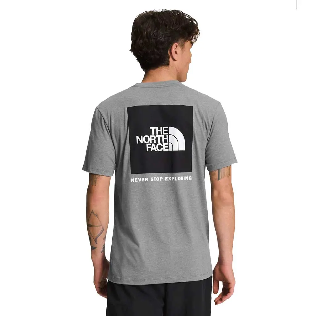 The North Face Box Nse Tee - Tnf Medium Grey Heather/Tnf Black Gdv 1