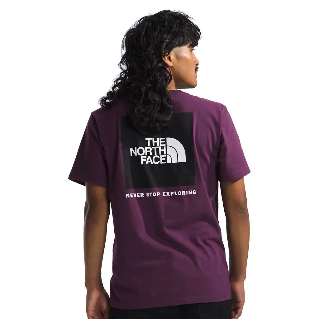 The North Face Box Nse Tee - Black Currant Purple V6v 1
