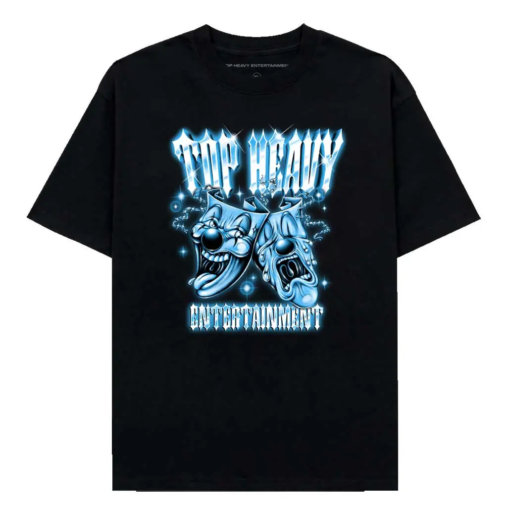 Top Heavy Cry Later Tee - Black 1